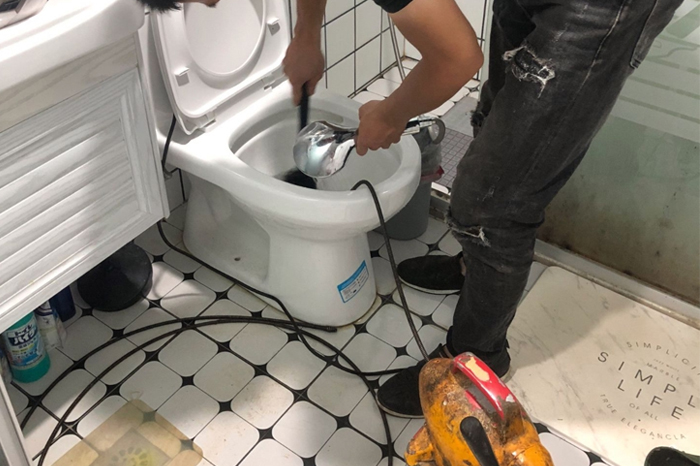 博湖疏通下水道