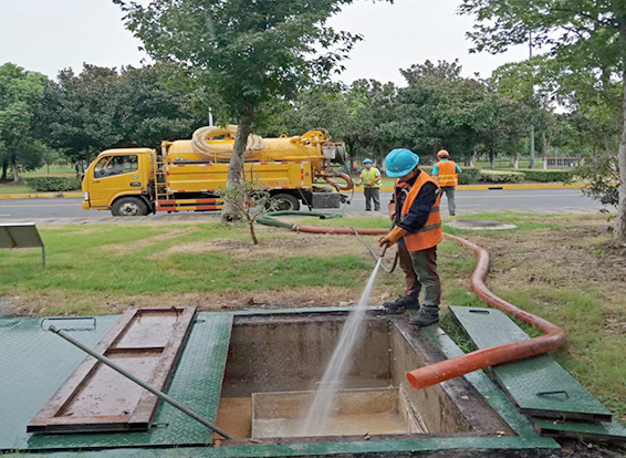 博湖化油池清理